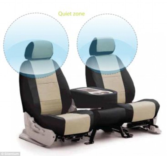 Silentium Quiet Bubble technology creates quiet zones airplanes